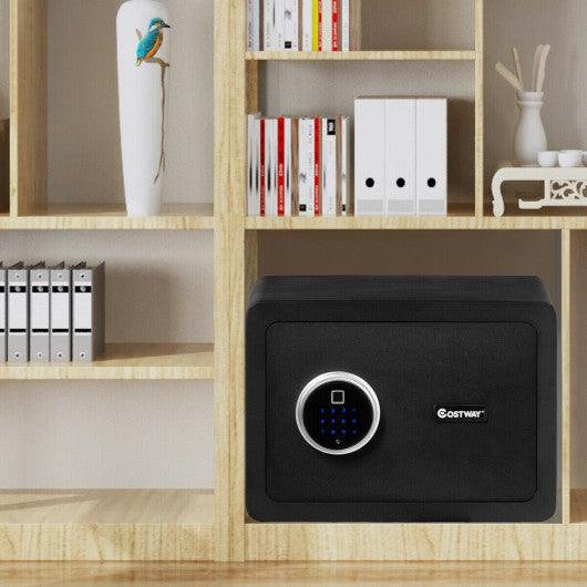 2-Layer Security Safe Deposit Box with Inner LED Light at Set Shop and Smile