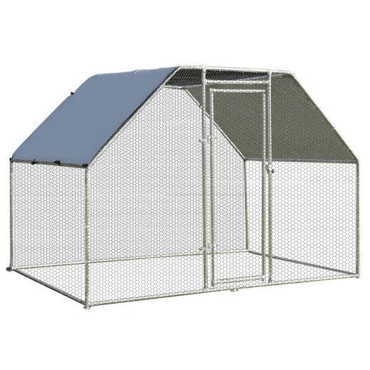 9.5 x 6.5 Feet Large Walk In Chicken Run Cage at Set Shop and Smile