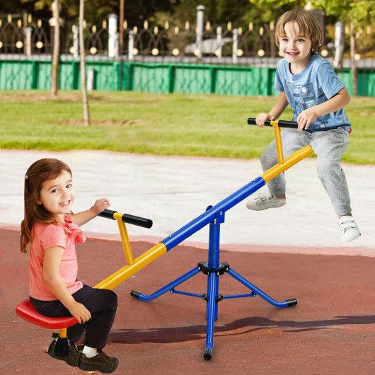 360°Rotation Kids Seesaw Swivel Teeter Totter Playground Equipment at Set Shop and Smile