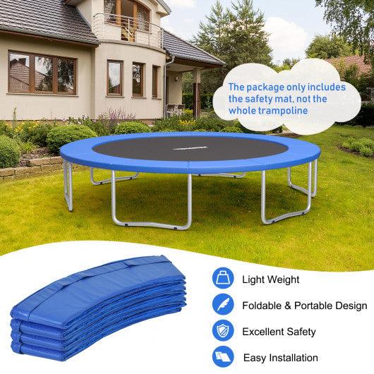 10 Feet Universal Spring Cover Trampoline Replacement Safety Pad-Blue at Set Shop and Smile
