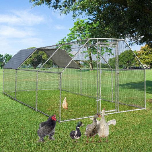 9.5 x 19 Feet Large Walk In Chicken Coop at Set Shop and Smile