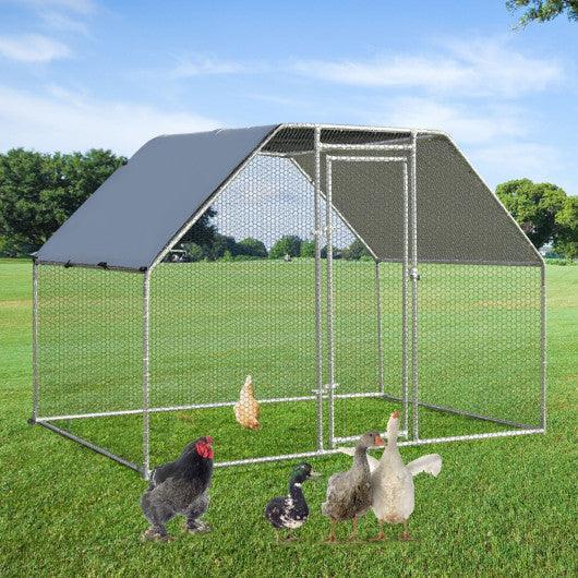 9.5 x 6.5 Feet Large Walk In Chicken Run Cage at Set Shop and Smile