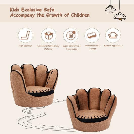 Household Five Fingers Baseball Glove Shaped Kids Leisure Upholstered Sofa at Set Shop and Smile