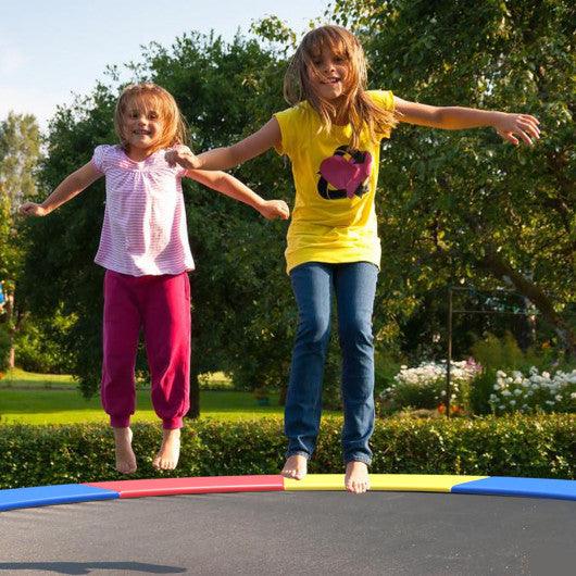 10 Feet Universal Spring Cover Trampoline Replacement Safety Pad-Multicolor at Set Shop and Smile