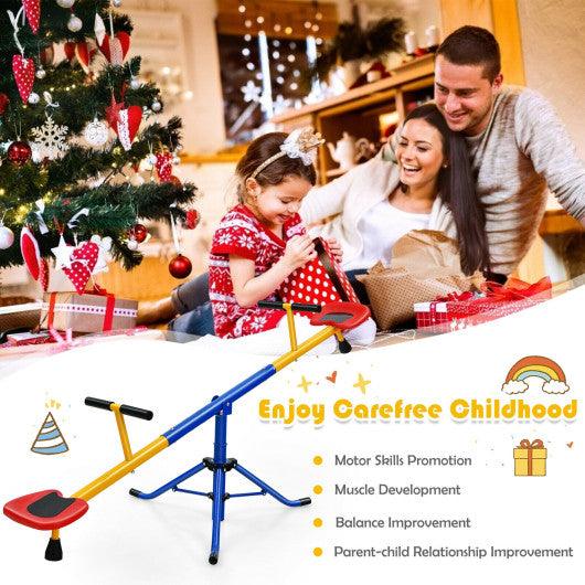 360°Rotation Kids Seesaw Swivel Teeter Totter Playground Equipment at Set Shop and Smile
