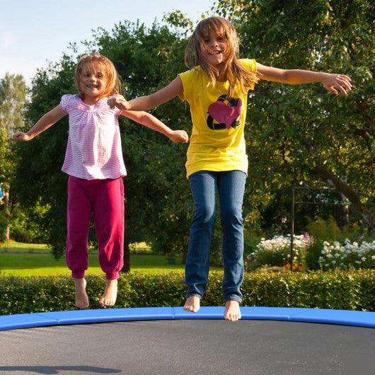 10 Feet Universal Spring Cover Trampoline Replacement Safety Pad-Blue at Set Shop and Smile