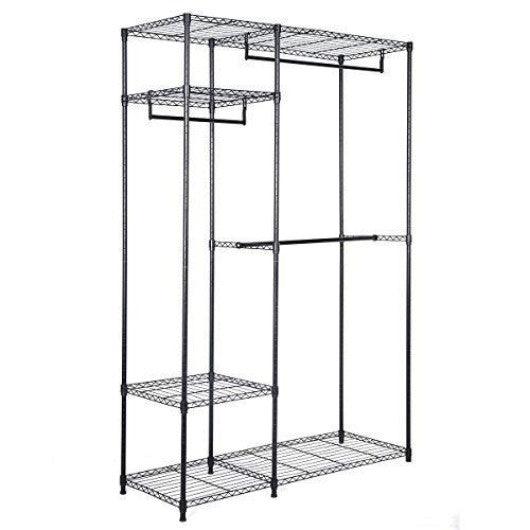 Portable Steel Closet Hanger Storage Rack Organizer at Set Shop and Smile