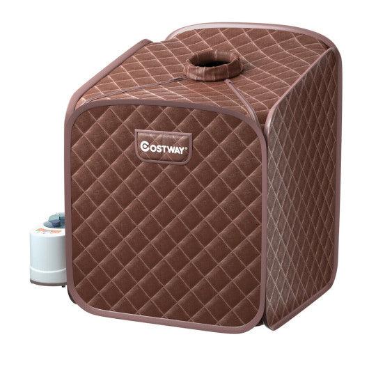 2L Portable Folding Steam Sauna Spa-Coffee at Set Shop and Smile