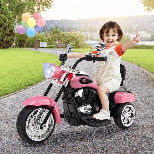 6V 3 Wheel Kids Motorcycle-Pink at Set Shop and Smile