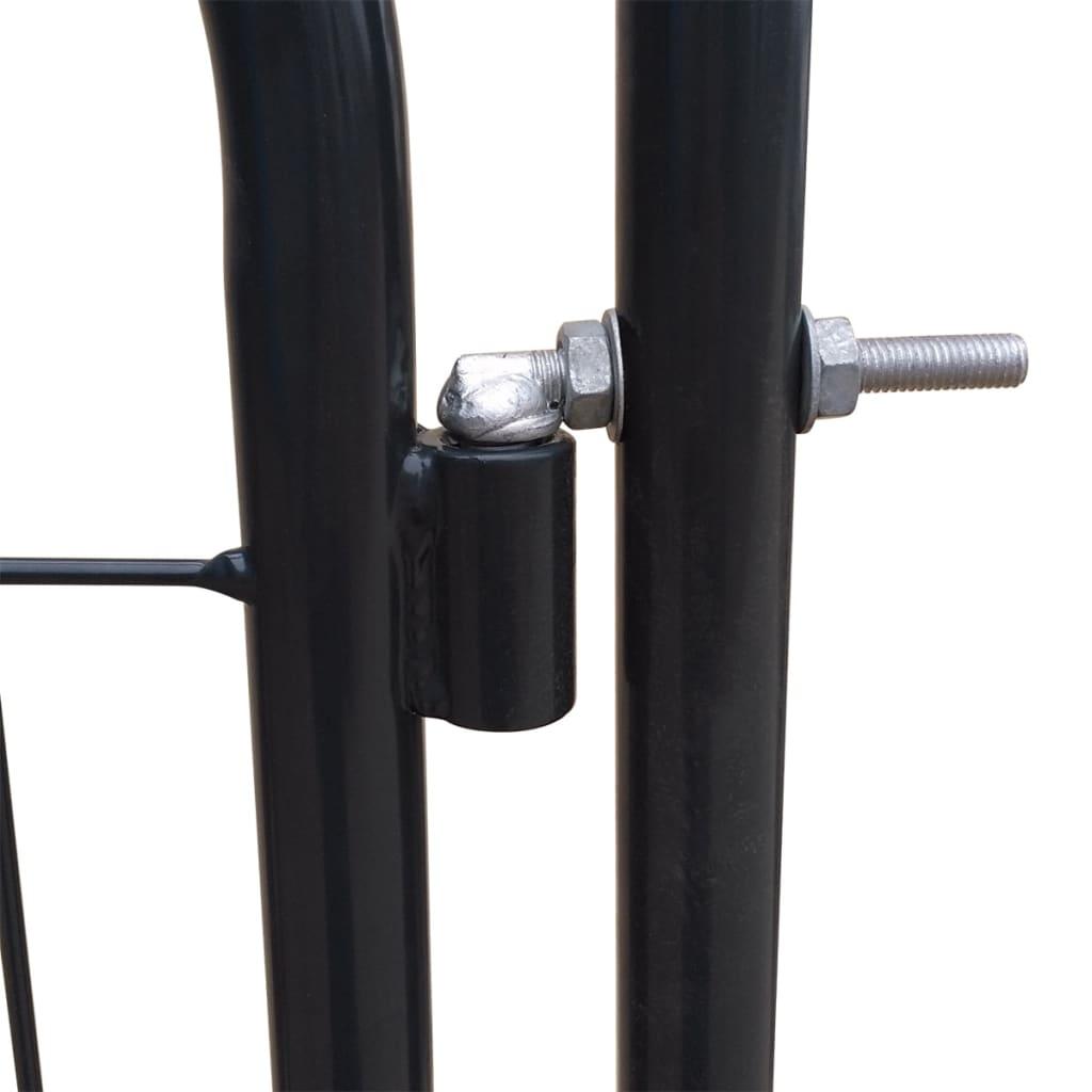 Garden Fence Gate 39.4"x39.4" Anthracite at Set Shop and Smile