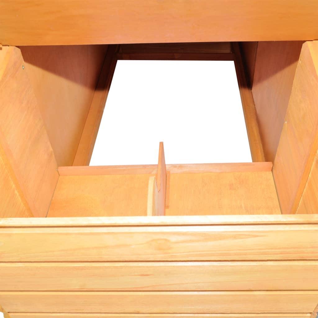 Chicken Coop Wood 116"x64.2"x67" at Set Shop and Smile