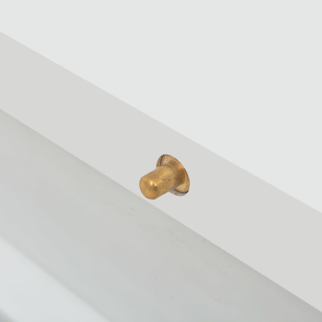 Extendable Dining Table High Gloss White at Set Shop and Smile