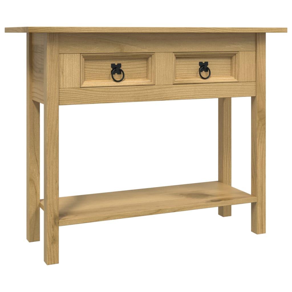 Console Table Mexican Pine Corona Range 36.6"x13.6"x28.7" at Set Shop and Smile