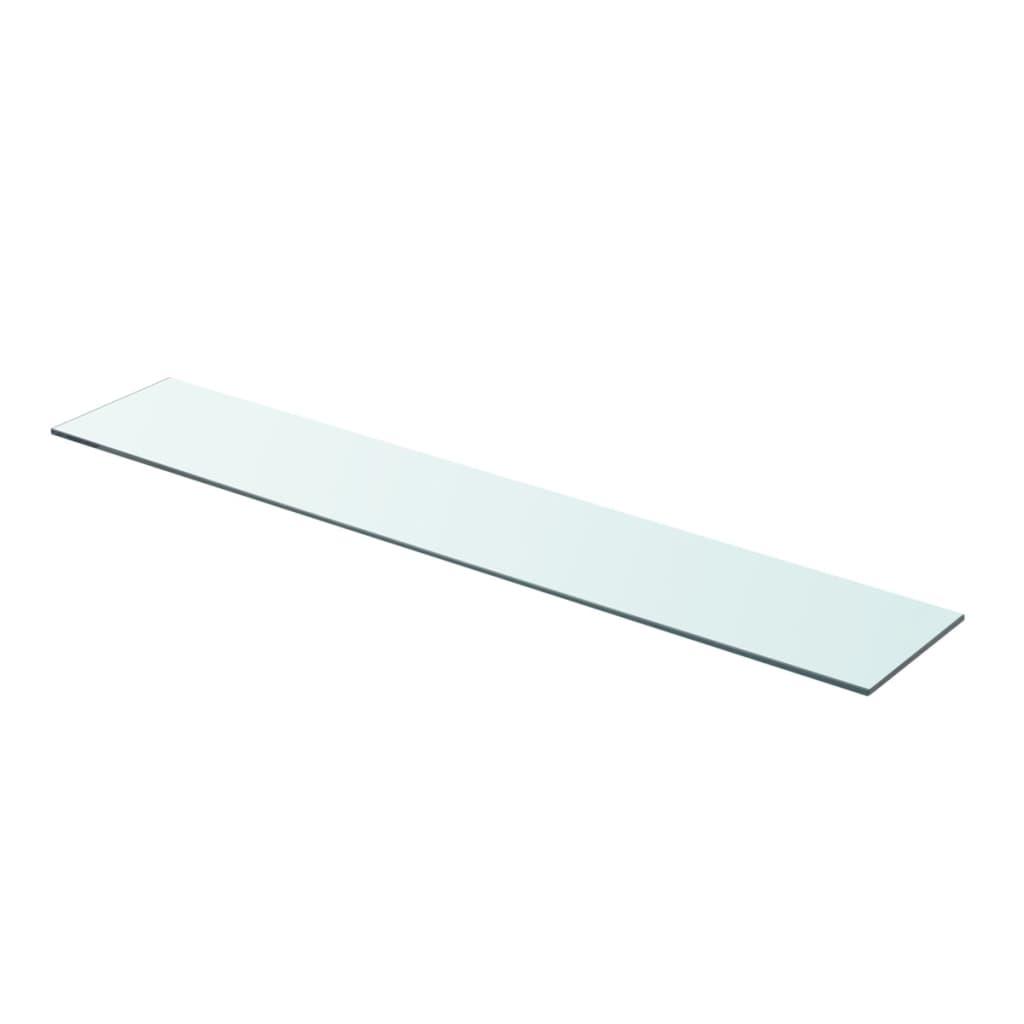 Shelf Panel Glass Clear 35.4"x5.9" at Set Shop and Smile
