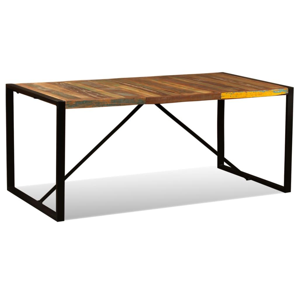 Dining Table Solid Reclaimed Wood 70.9" at Set Shop and Smile