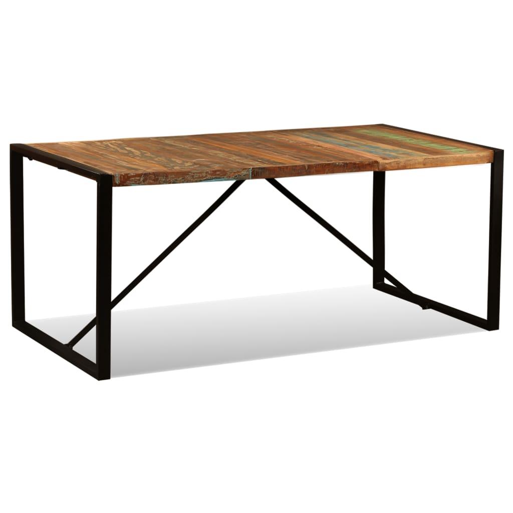 Dining Table Solid Reclaimed Wood 70.9" at Set Shop and Smile