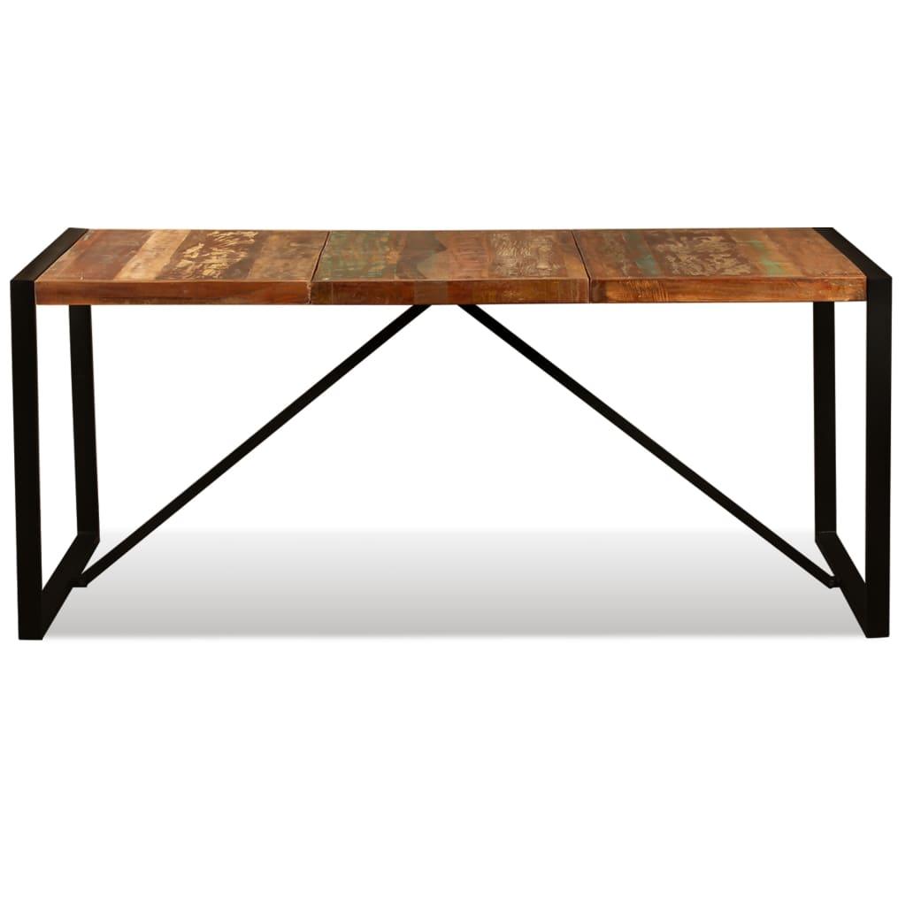 Dining Table Solid Reclaimed Wood 70.9" at Set Shop and Smile