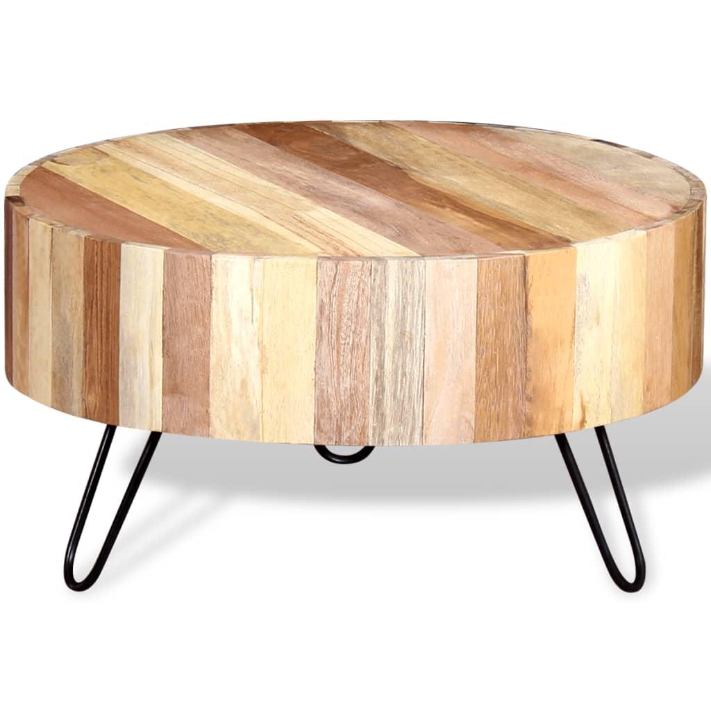 Coffee Table Solid Reclaimed Wood at Set Shop and Smile