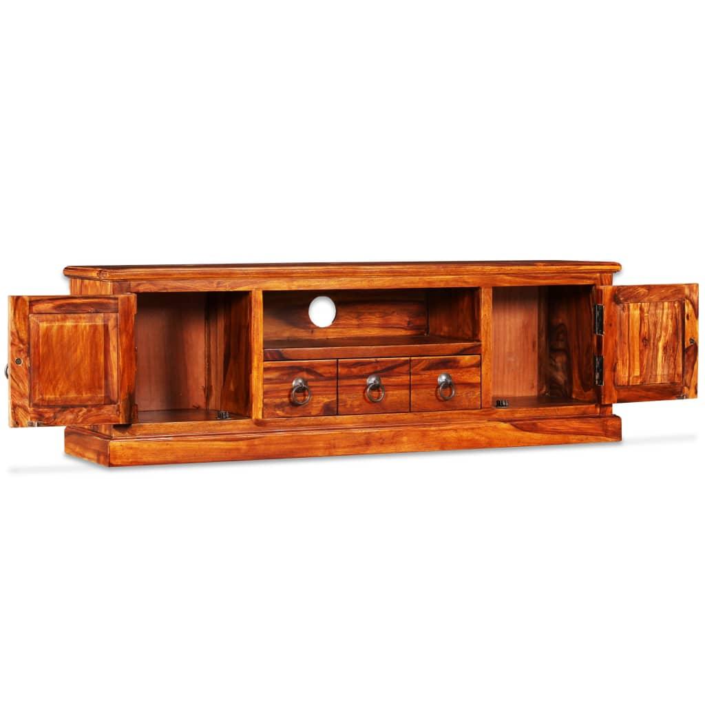 TV Stand Solid Sheesham Wood 47.2"x11.8"x15.7" at Set Shop and Smile