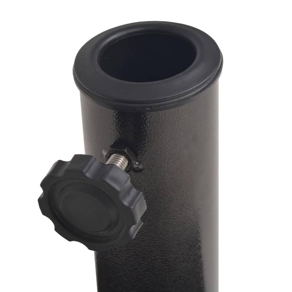 Parasol Base Resin Half Round Bronze 19.8 lbs at Set Shop and Smile