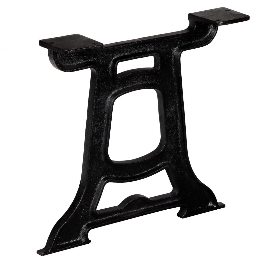 Coffee Table Legs 2 pcs Y-Frame Cast Iron at Set Shop and Smile