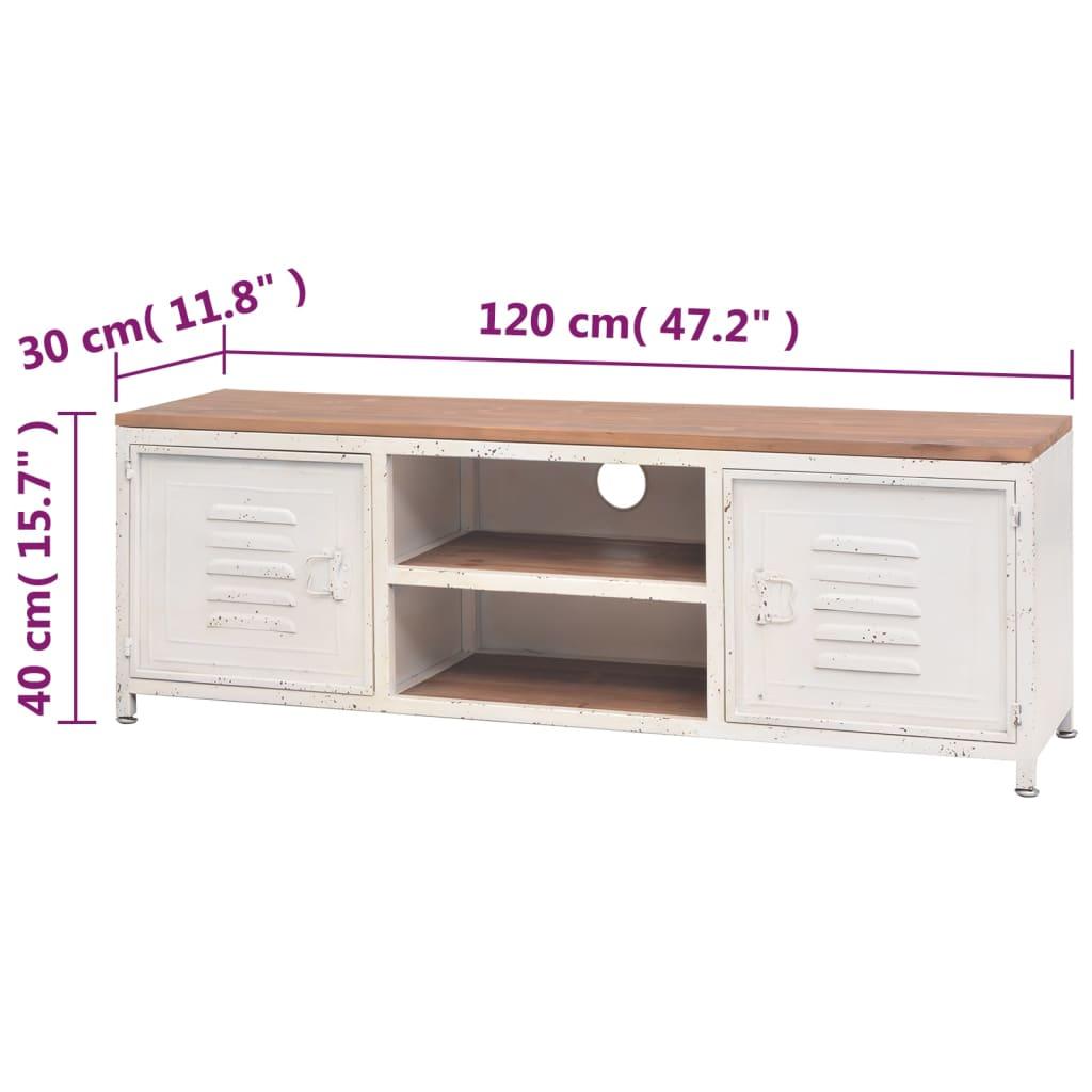 TV Cabinet 47.2"x11.8"x15.7" White at Set Shop and Smile