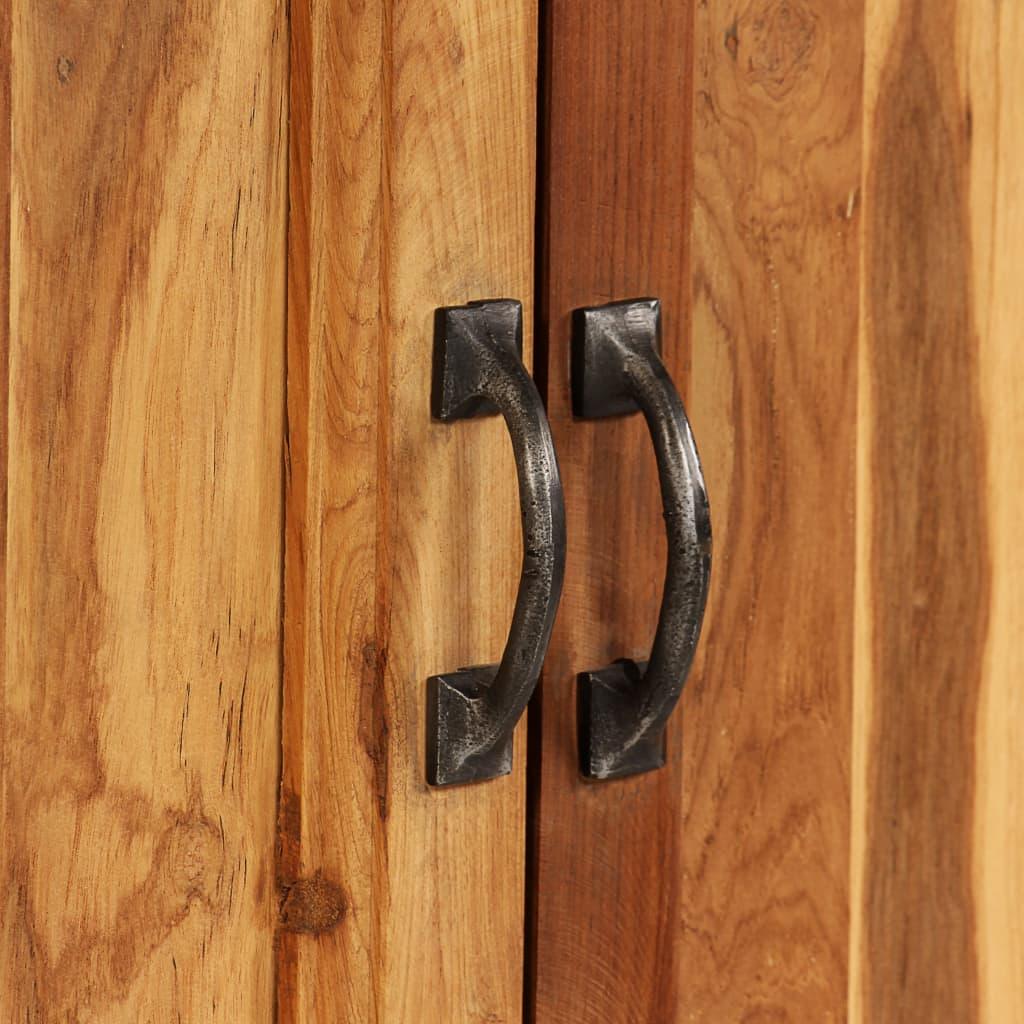 Sideboard Recycled Teak and Steel 25.6"x11.8"x27.6" at Set Shop and Smile