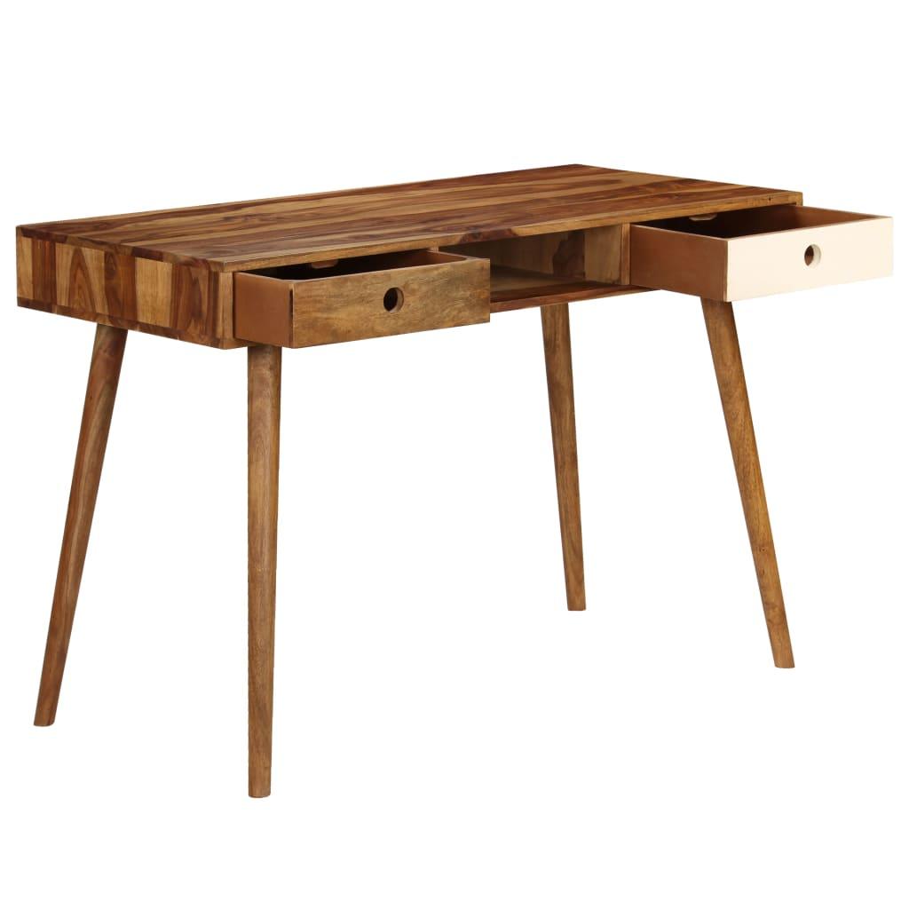 Writing Desk 43.3"x21.7"x29.9" Solid Sheesham Wood at Set Shop and Smile