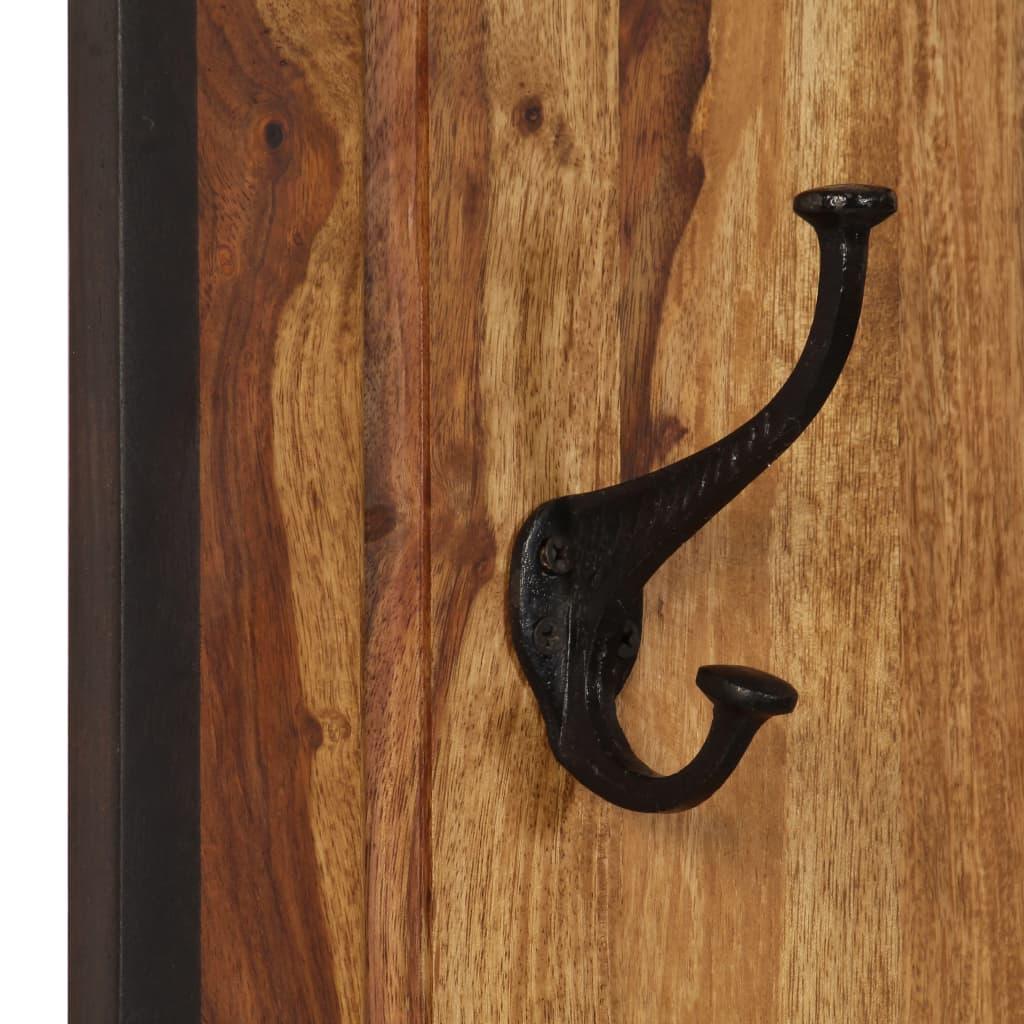 Coat Racks 2 pcs Solid Sheesham Wood at Set Shop and Smile