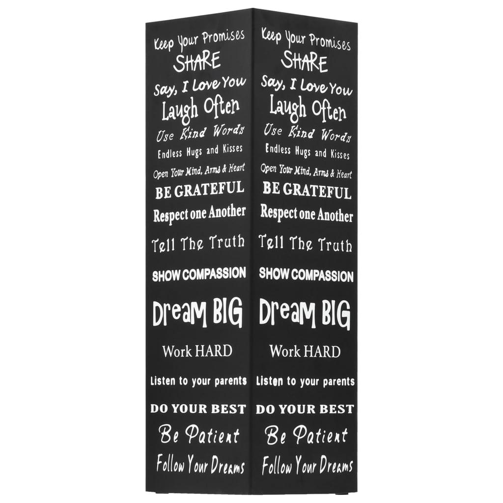 Umbrella Stand Text Steel Black at Set Shop and Smile