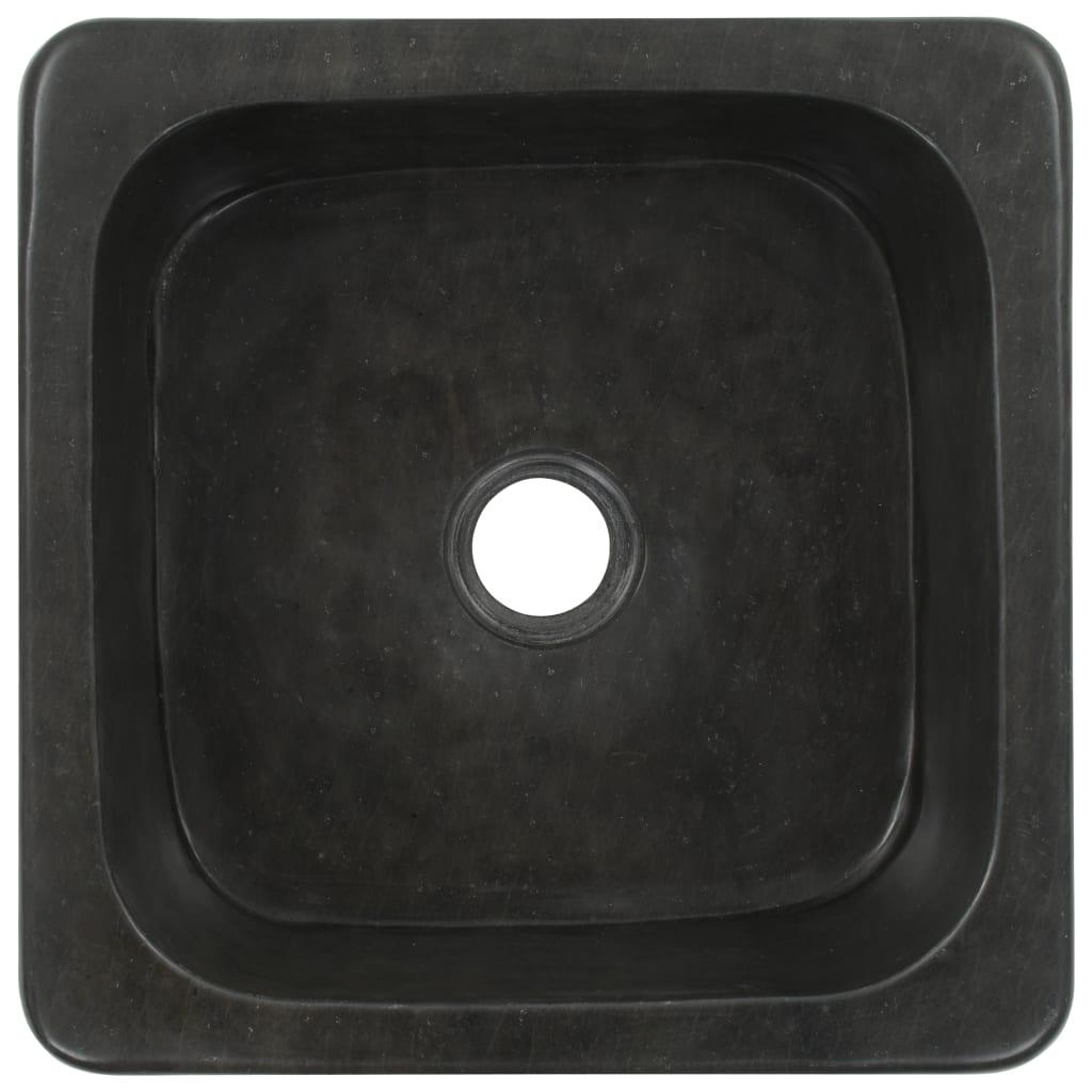 Sink 11.8"x11.8"x5.9" Riverstone Black at Set Shop and Smile