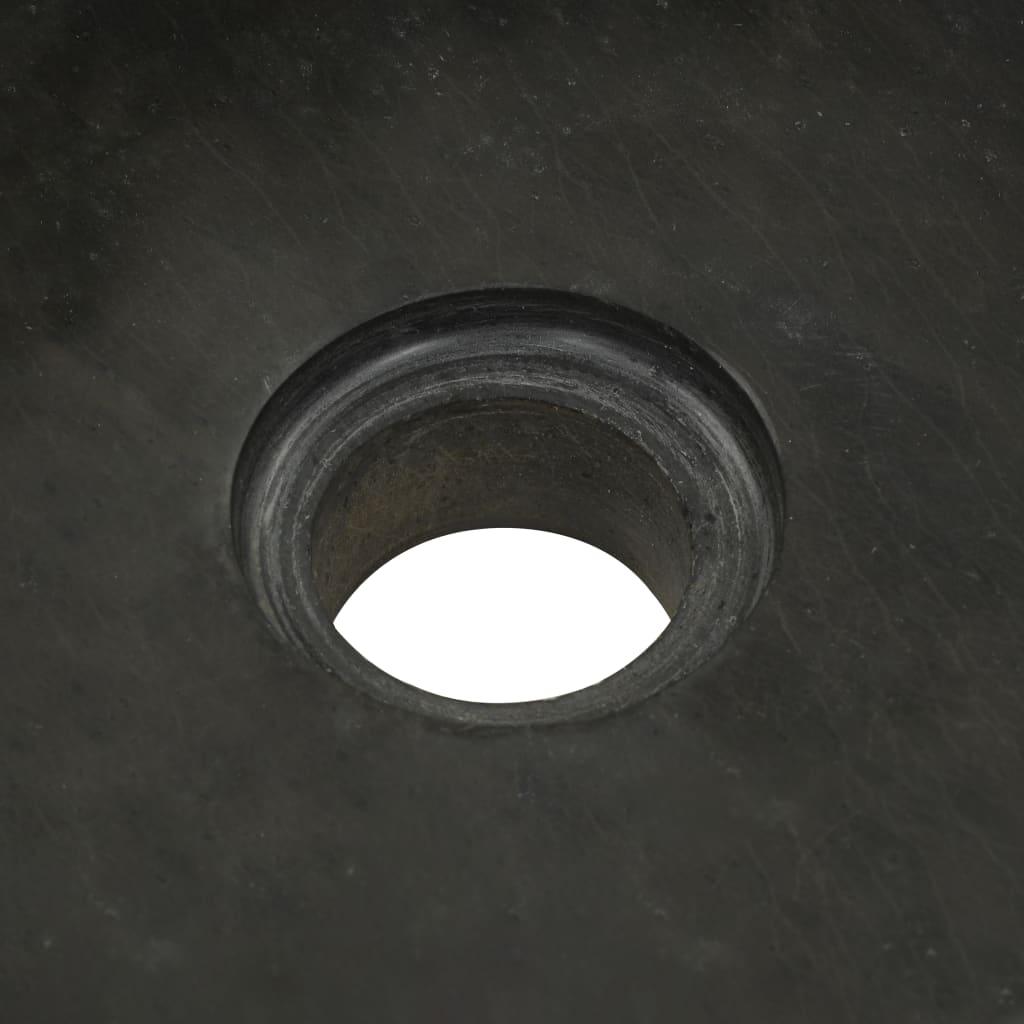 Sink 11.8"x11.8"x5.9" Riverstone Black at Set Shop and Smile