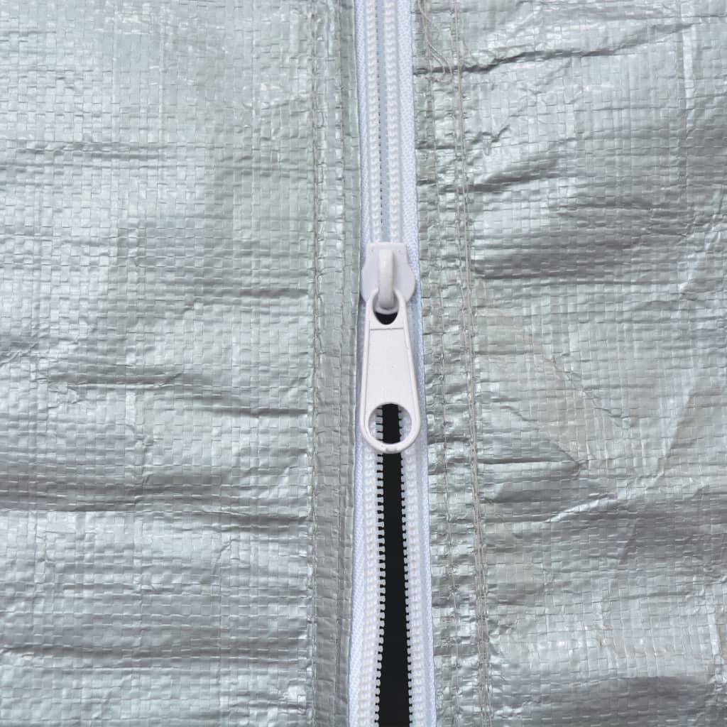 Party Tent PE 19.7'x39.4' Gray at Set Shop and Smile