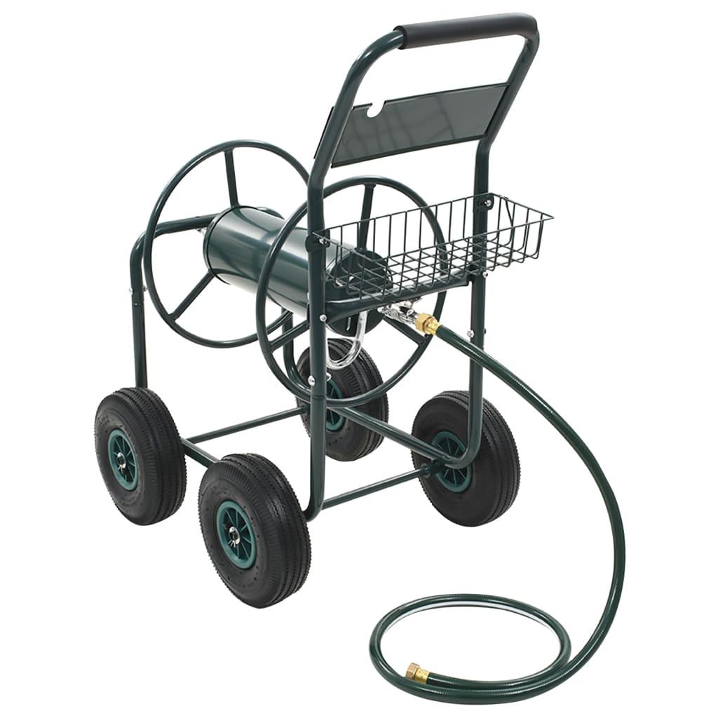 Garden Hose Trolley with 1/2" Hose Connector 246.1' Steel at Set Shop and Smile