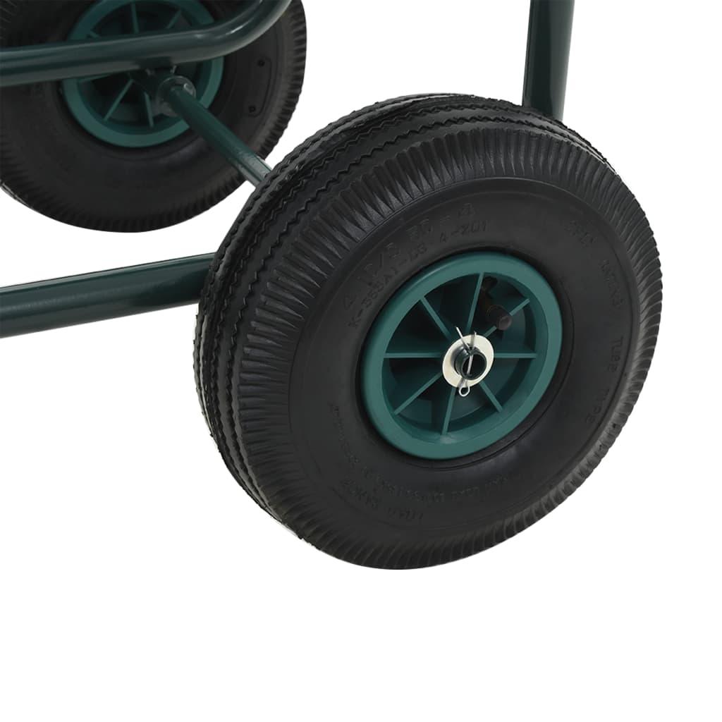 Garden Hose Trolley with 1/2" Hose Connector 246.1' Steel at Set Shop and Smile