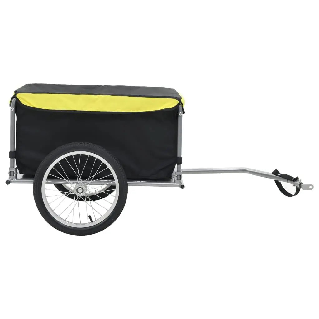 Bike Cargo Trailer Black and Yellow 143.3 lb at Set Shop and Smile
