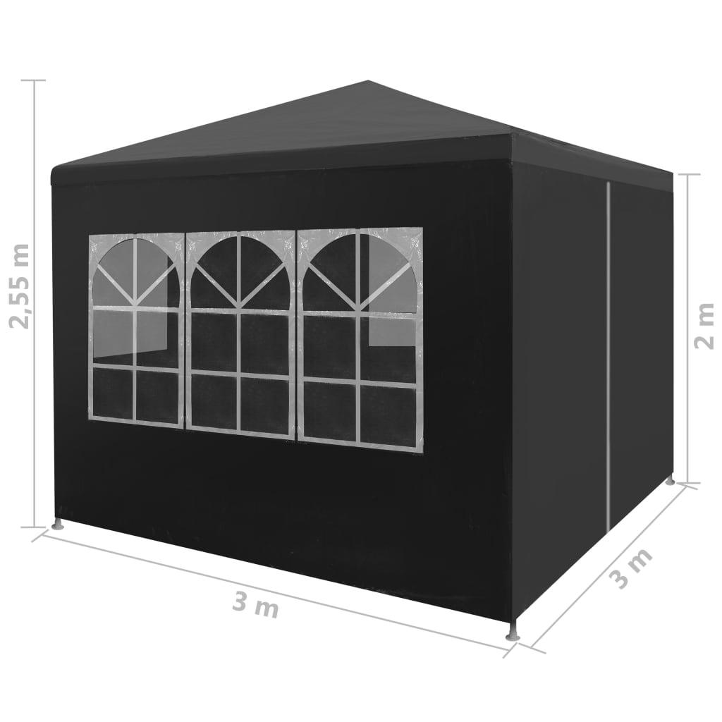 Party Tent 9.8'x9.8' Anthracite at Set Shop and Smile
