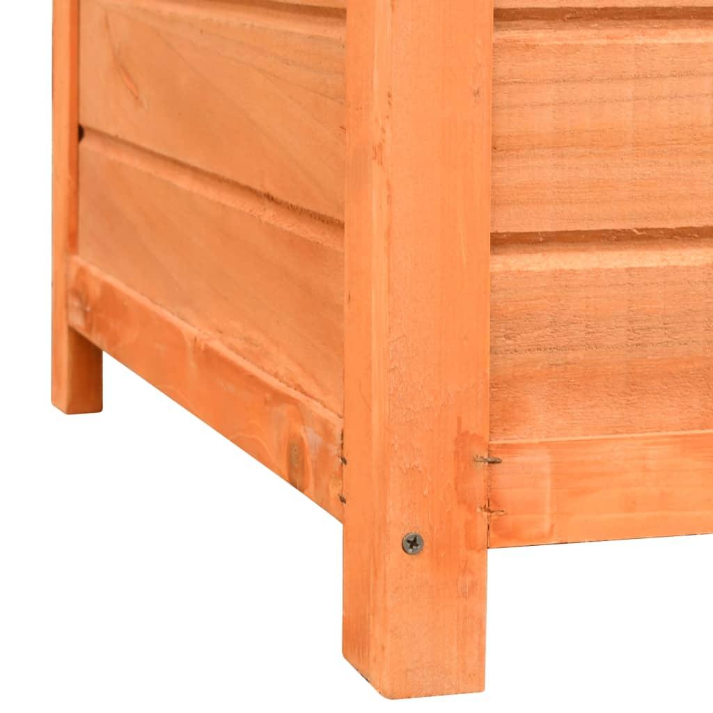 Dog Cage Solid Pine & Fir Wood 47.2"x30.3"x33.9" at Set Shop and Smile
