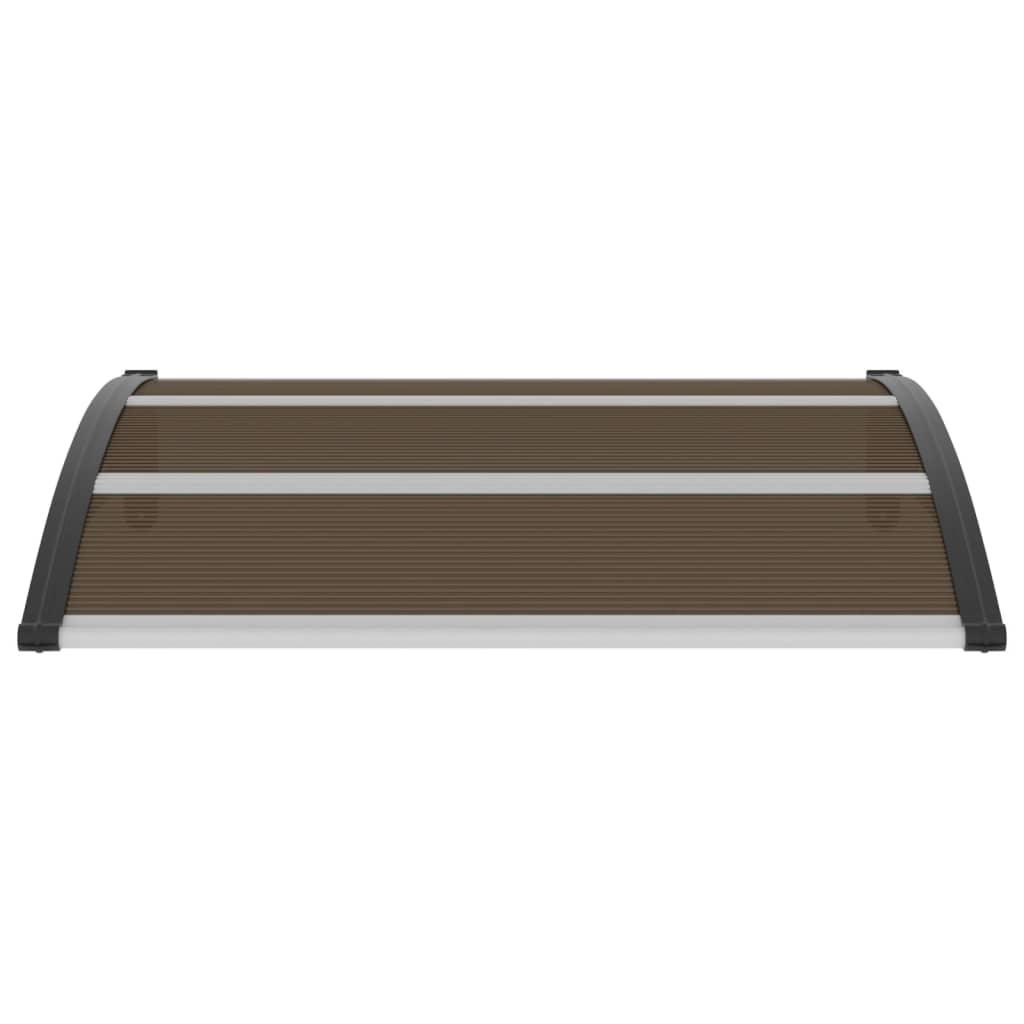 Door Canopy Black 47.2"x39.4" PC at Set Shop and Smile