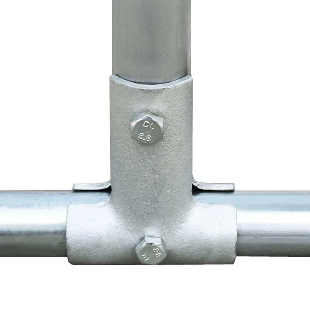 Chicken Coop 26.2'x6.6'x6.6' Galvanized Steel at Set Shop and Smile