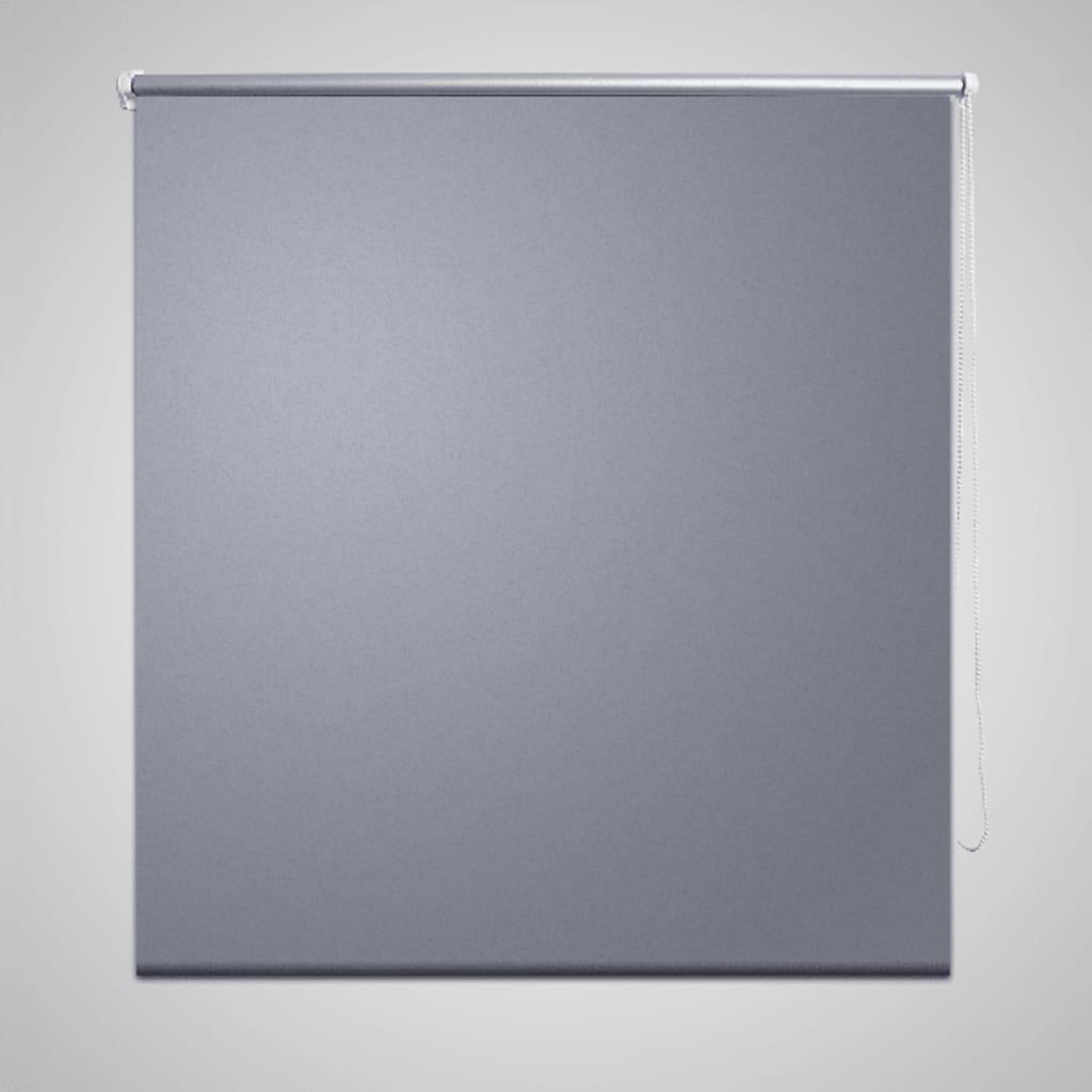 Roller blind Blackout 39.4"x68.9" Gray at Set Shop and Smile