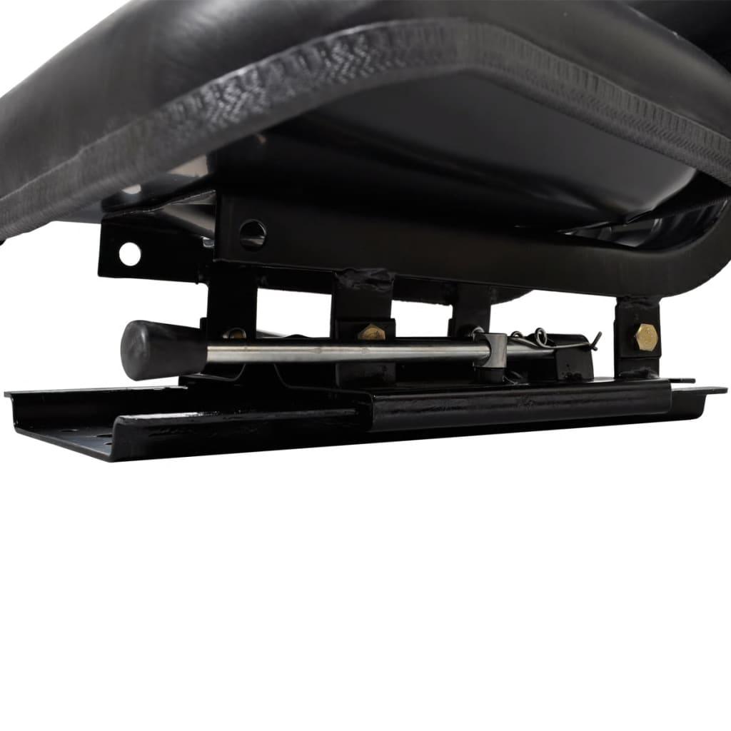 Tractor Seat with Backrest Black at Set Shop and Smile