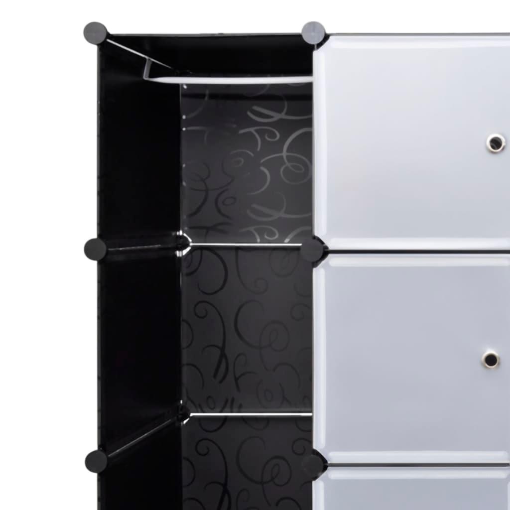 Modular Cabinet with 18 Compartments 14.6"x57.5"x71" at Set Shop and Smile