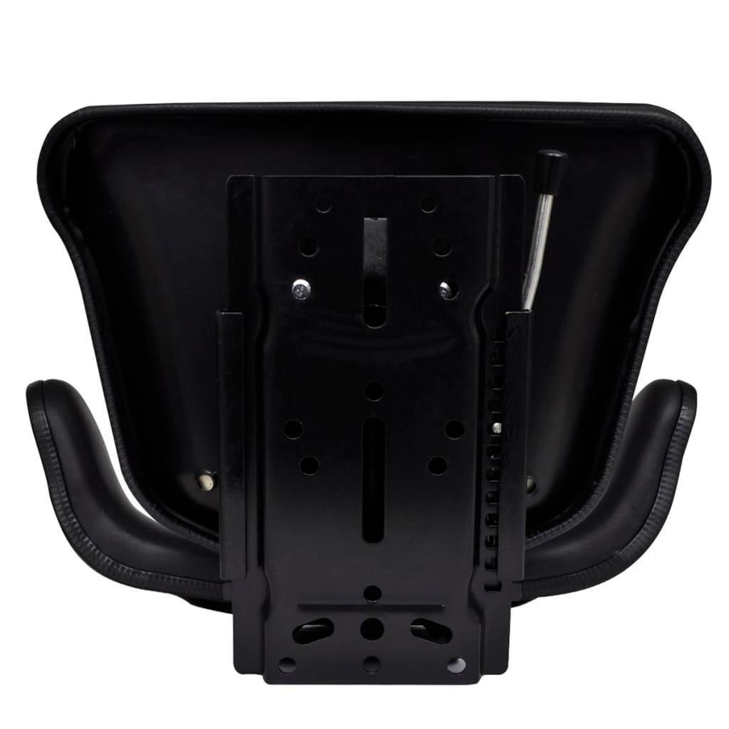 Tractor Seat with Backrest Black at Set Shop and Smile