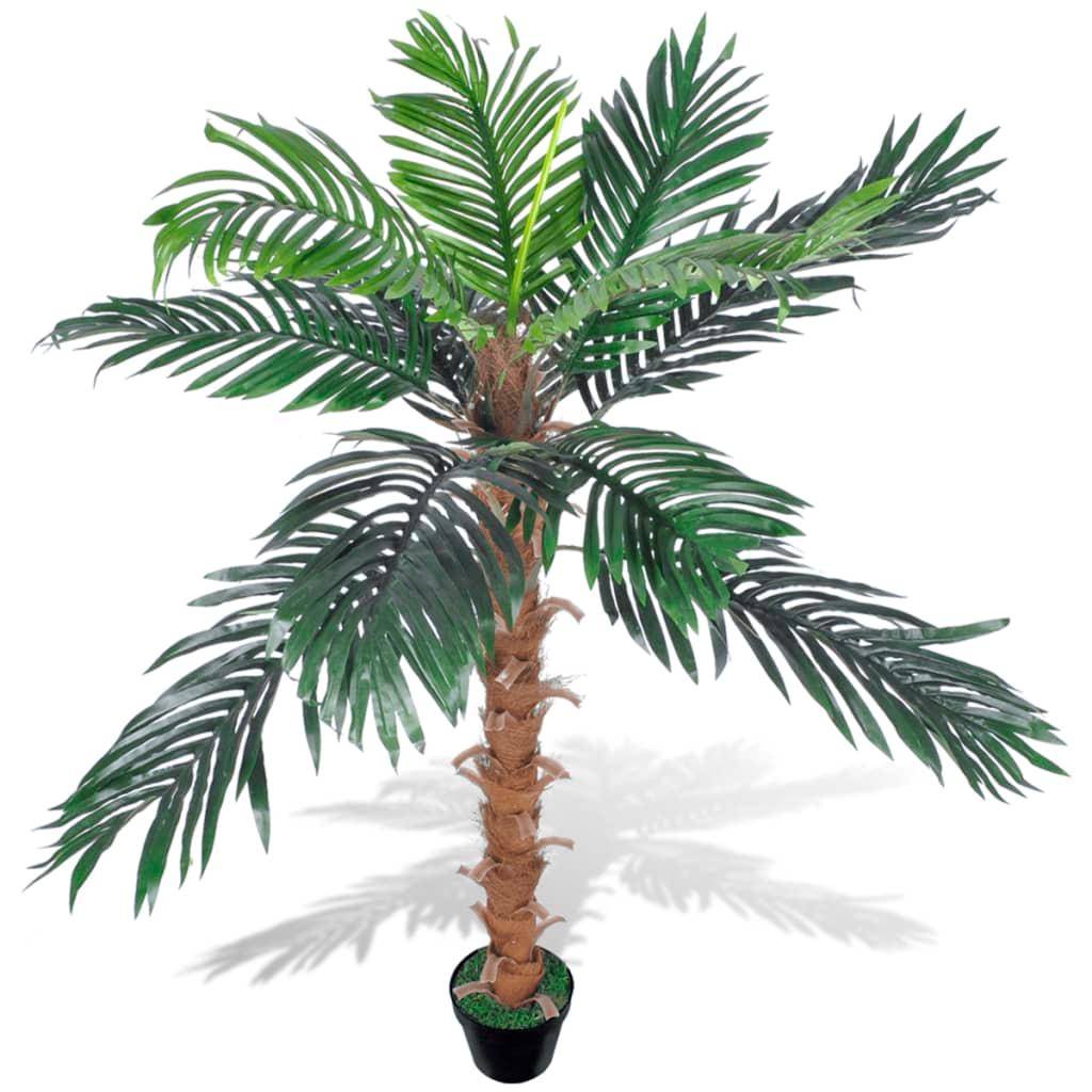 Artificial Plant Coconut Palm Tree with Pot 55" at Set Shop and Smile