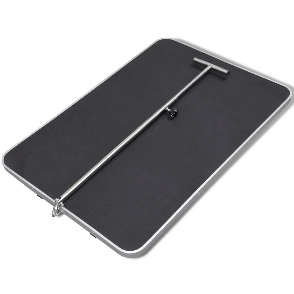 Portable Pet Dog Grooming Table with Castors at Set Shop and Smile