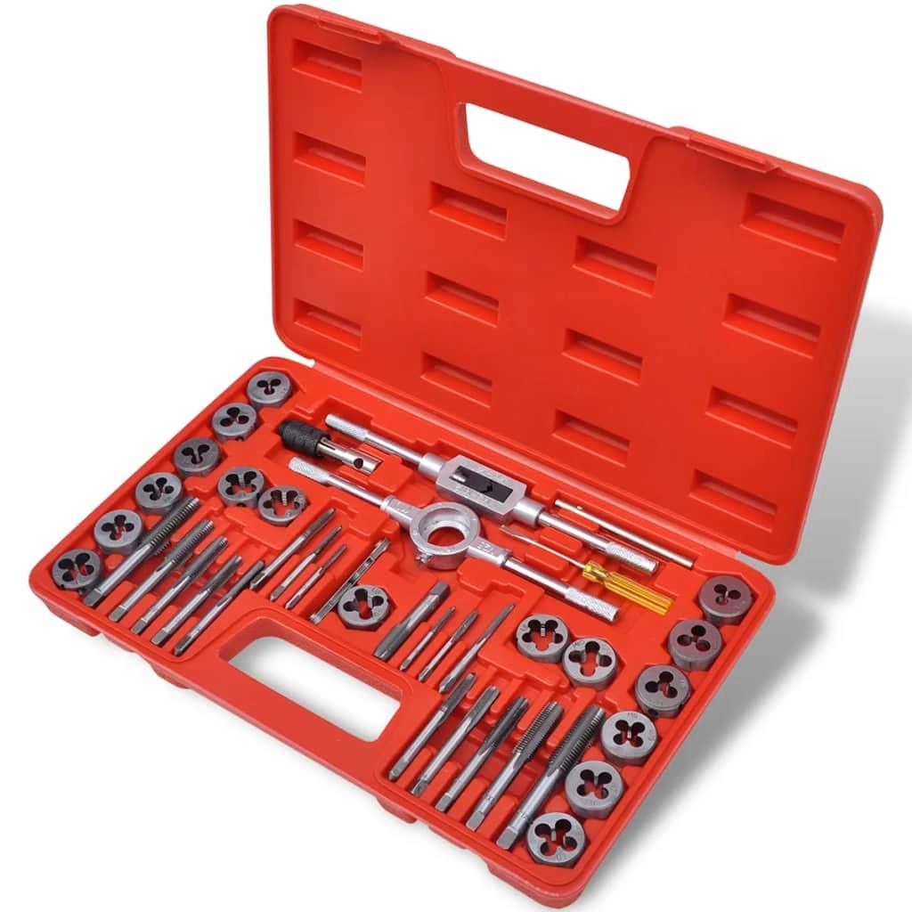 40 pcs Tap and Die Set at Set Shop and Smile