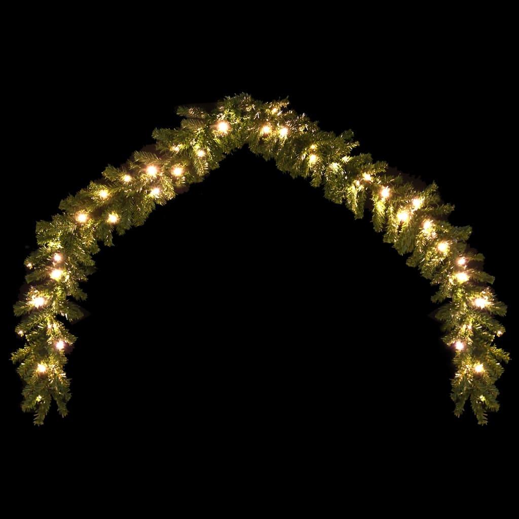 Christmas Garland with LED Lights 32.8' at Set Shop and Smile