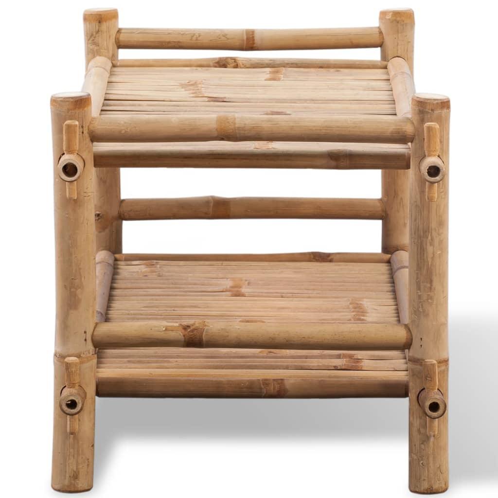 2-Tier Bamboo Shoe Rack at Set Shop and Smile