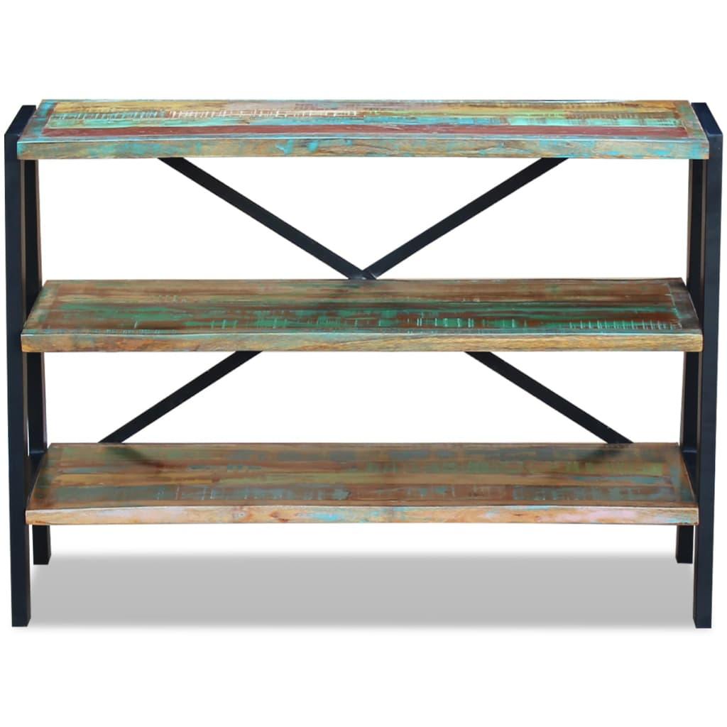 Sideboard 3 Shelves Solid Reclaimed Wood at Set Shop and Smile